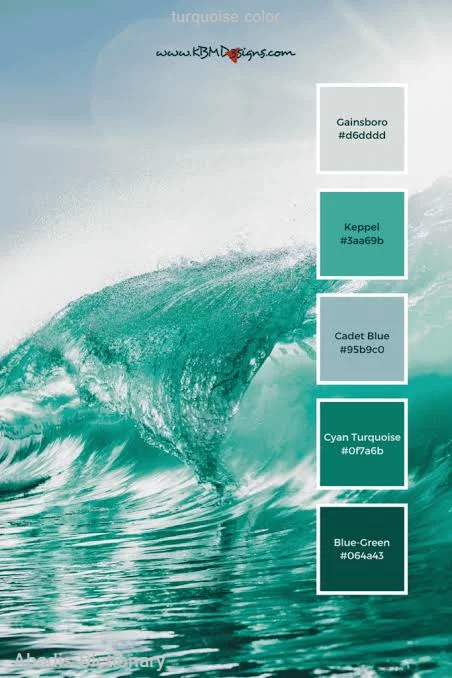 turquoise color